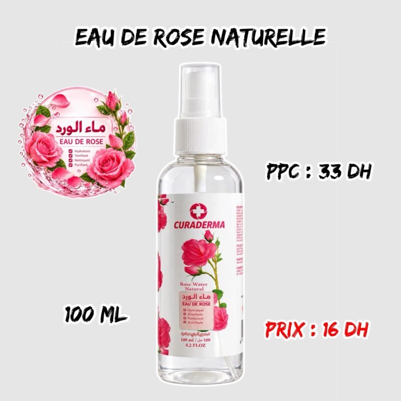 EAU DE ROSE NATURELLE 100ML
