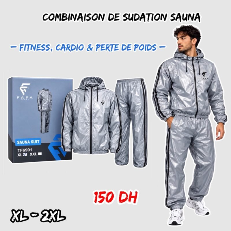 COMBINAISON DE SUDATION SAUNA { FITNESS,CARDIO ET PERTE DE POIDS }