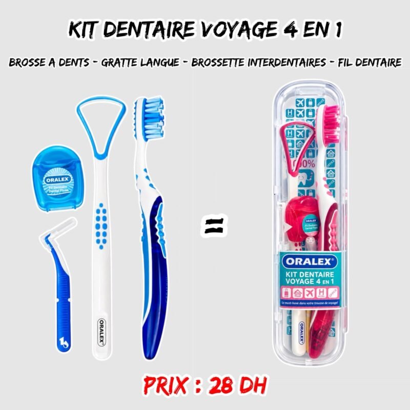 KIT DENTAIRE VOYAGE 4 EN 1