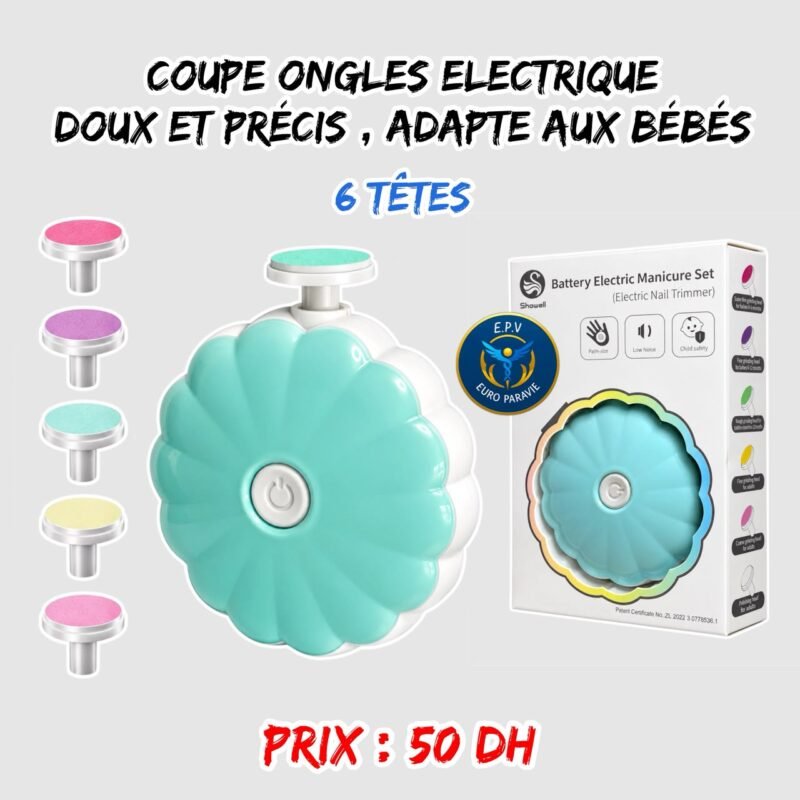COUPE ONGLES ELECTRIQUE BEBE