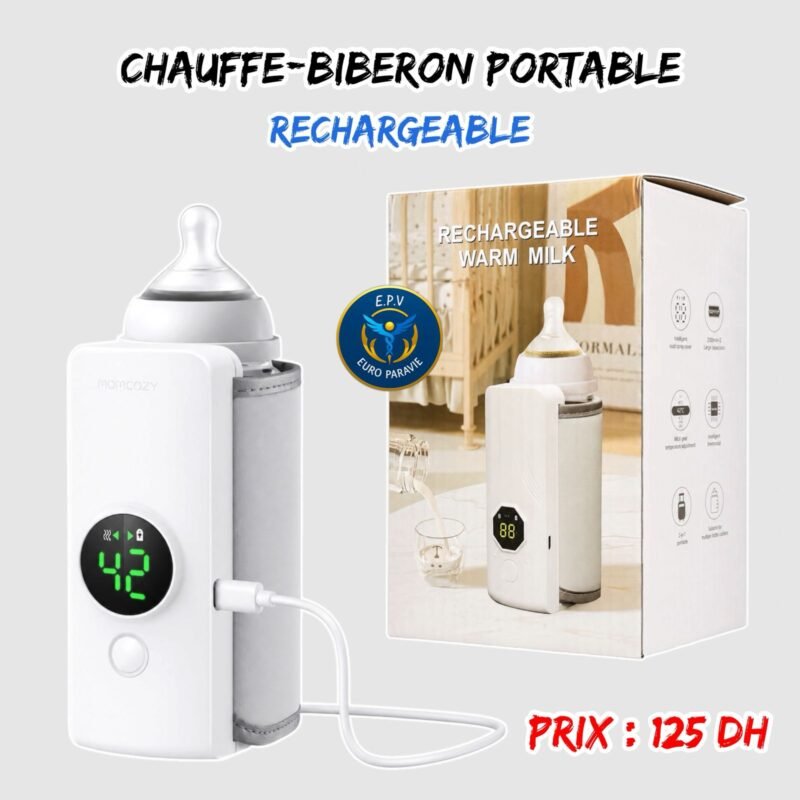 CHAUFFE-BIBERON PORTABLE RECHARGEABLE