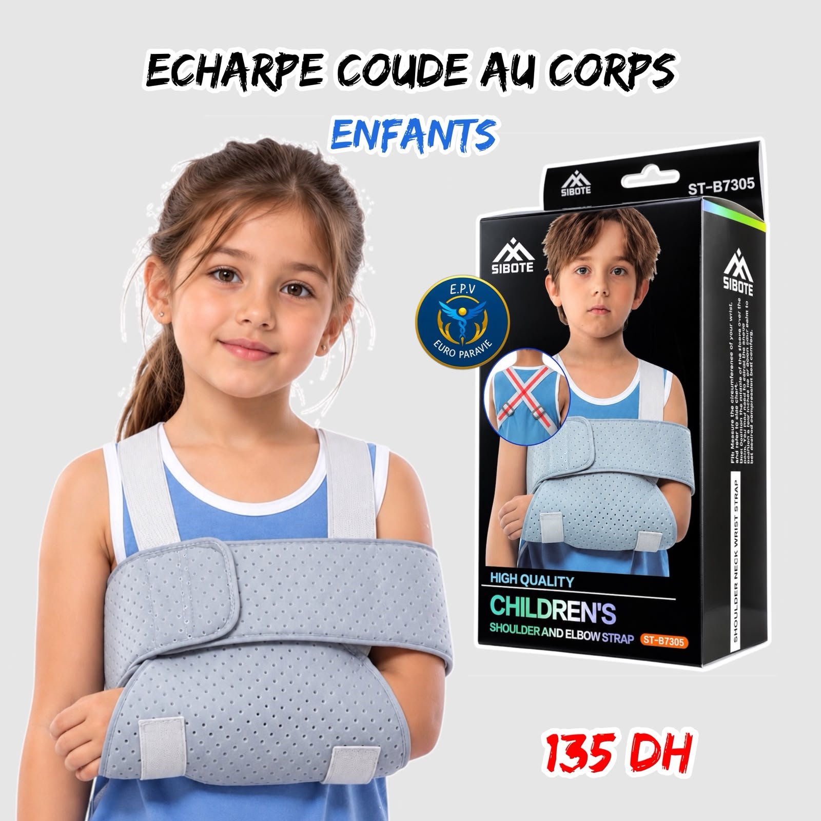 ECHARPE COUDE AU CORPS ENFANTS ST-B7305